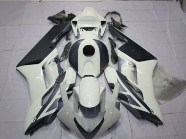 Best White and Silver Honda CBR1000RR Motorcycle Fairings 2004-2005