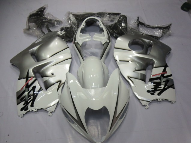 Best White and Silver Suzuki GSXR 1300 Motorcycle Fairings 1997-2007 Best White and Silver Suzuki GSXR 1300 Motorcycle Fairings 1997-2007