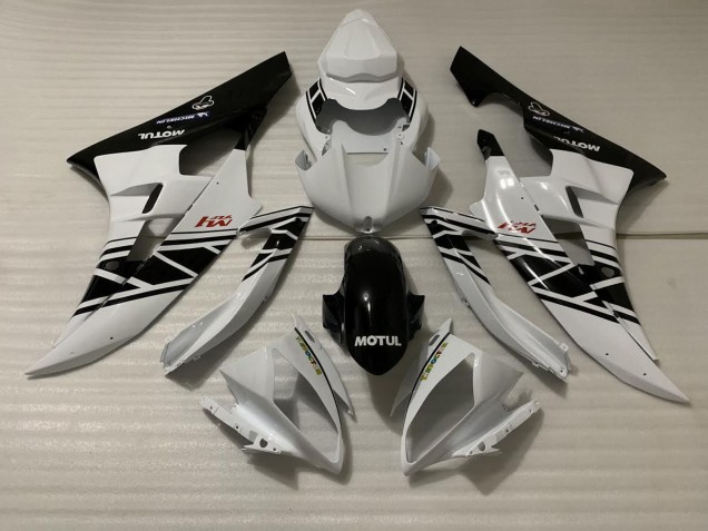 Best White Black Design Yamaha R6 Motorcycle Fairings 2006-2007 Best White Black Design Yamaha R6 Motorcycle Fairings 2006-2007