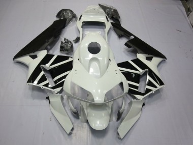 Best White & Black OEM Honda CBR600RR Motorcycle Fairings 2003-2004