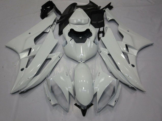 Best White Gloss Yamaha R6 Motorcycle Fairings 2006-2007 Best White Gloss Yamaha R6 Motorcycle Fairings 2006-2007