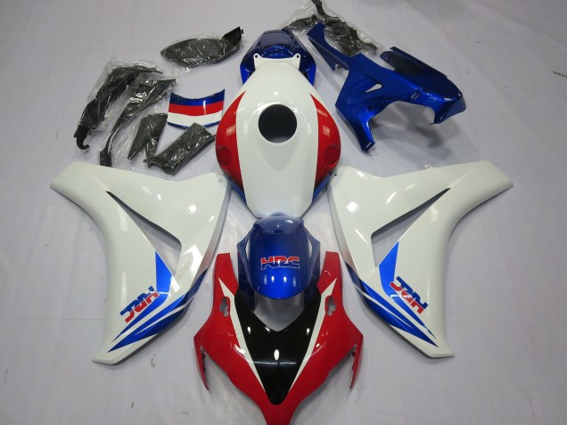 Best White Red and Blue Honda CBR1000RR Motorcycle Fairings 2008-2011 Best White Red and Blue Honda CBR1000RR Motorcycle Fairings 2008-2011