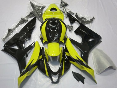 Best Yellow and Black OEM Design Honda CBR600RR Motorcycle Fairings 2007-2008