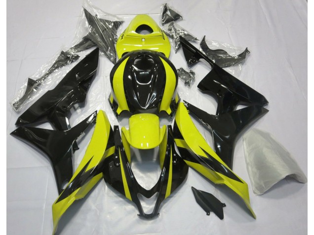 Best Yellow and Black OEM Design Honda CBR600RR Motorcycle Fairings 2007-2008 Best Yellow and Black OEM Design Honda CBR600RR Motorcycle Fairings 2007-2008