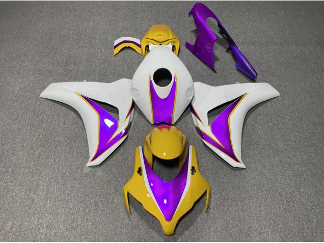 Best Yellow and Purple Gloss Honda CBR1000RR Motorcycle Fairings 2008-2011 Best Yellow and Purple Gloss Honda CBR1000RR Motorcycle Fairings 2008-2011