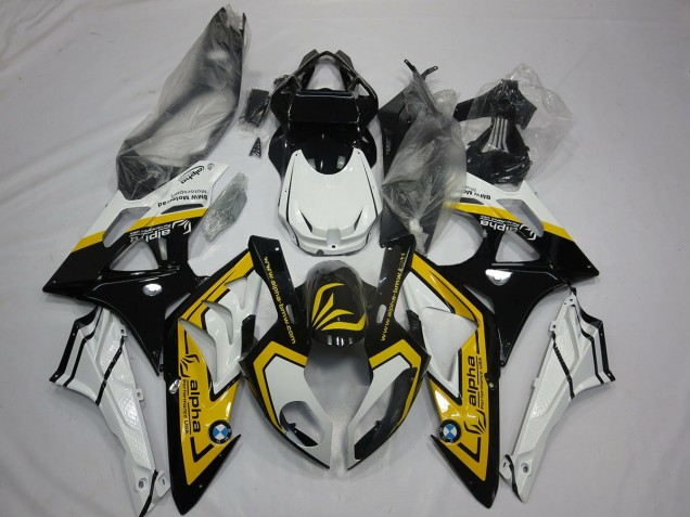 Best Yellow Black BMW S1000RR Motorcycle Fairings 2009-2018