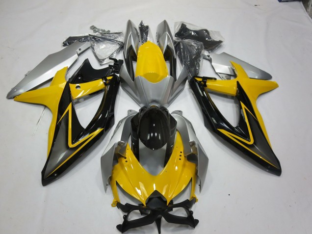 Best Yellow Black Suzuki GSXR 600-750 Motorcycle Fairings 2008-2010 Best Yellow Black Suzuki GSXR 600-750 Motorcycle Fairings 2008-2010