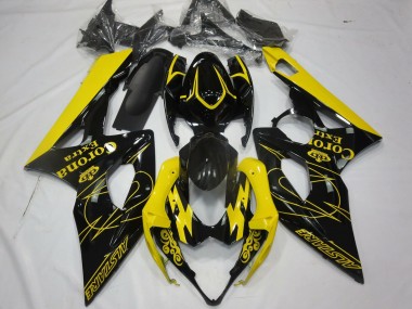 Best Yellow Corona Suzuki GSXR 1000 Motorcycle Fairings 2005-2006