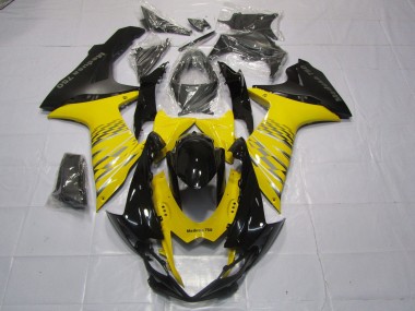 Best Yellow Matte Black Suzuki GSXR 600-750 Motorcycle Fairings 2011-2020