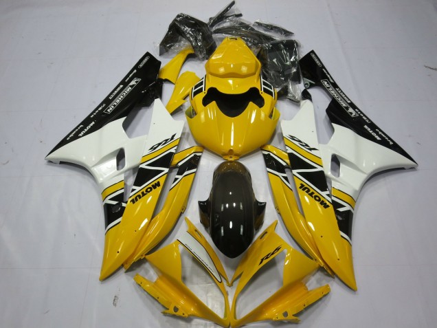 Best Yellow Motul OEM Style Yamaha R6 Motorcycle Fairings 2006-2007 Best Yellow Motul OEM Style Yamaha R6 Motorcycle Fairings 2006-2007