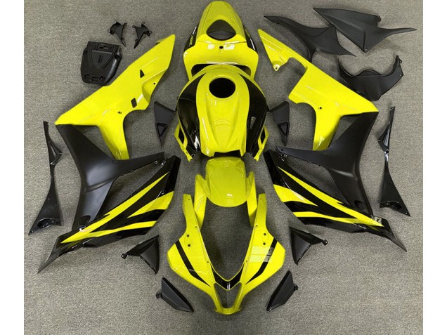 Best Yellow OEM Style Honda CBR600RR Motorcycle Fairings 2007-2008