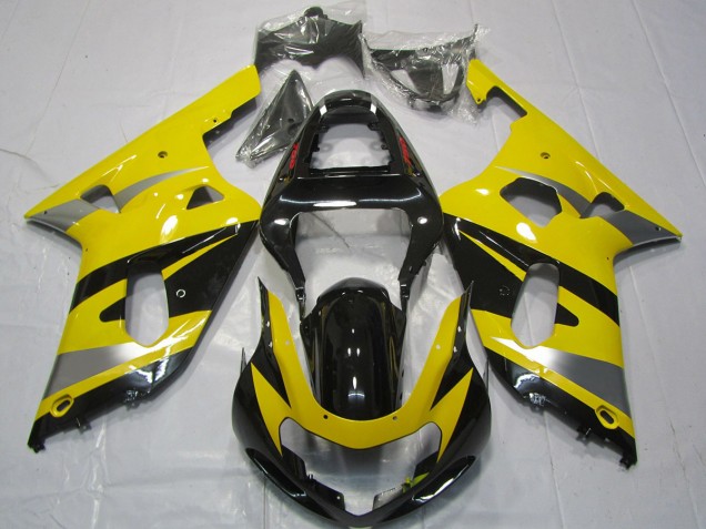 Best Yellow OEM Style Suzuki GSXR 600-750 Motorcycle Fairings 2001-2003 Best Yellow OEM Style Suzuki GSXR 600-750 Motorcycle Fairings 2001-2003